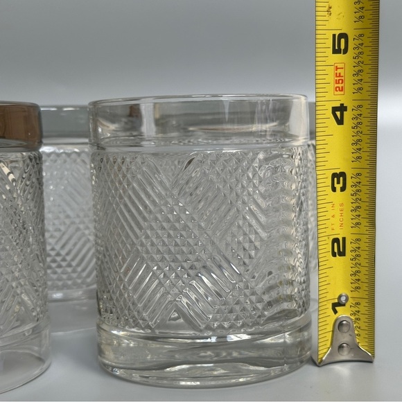 Ralph Lauren Safari Double Old Fashioned Glasses Set of 4 Whiskey Tumblers - Picture 11 of 14